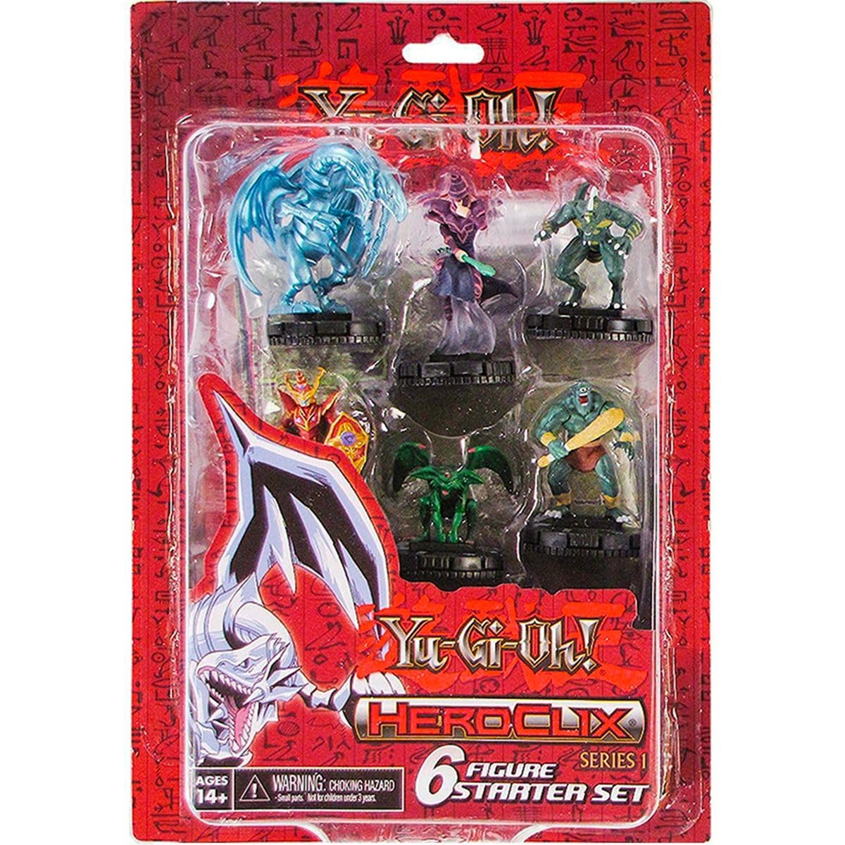 Jogo de Tabuleiro Yu-Gi-Oh! Heroclix com 6 Bonecos Starter Set